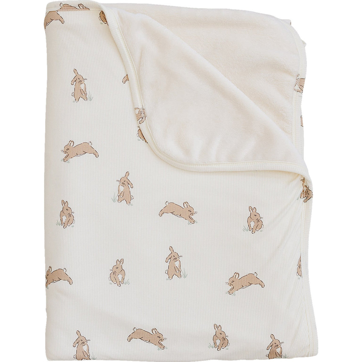 Bunny Ribbed Bamboo Fleece Quilt