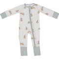 Bunny Ribbed Bamboo Zipper