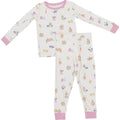 Pink Bunny Ribbed Bamboo Cozy Set